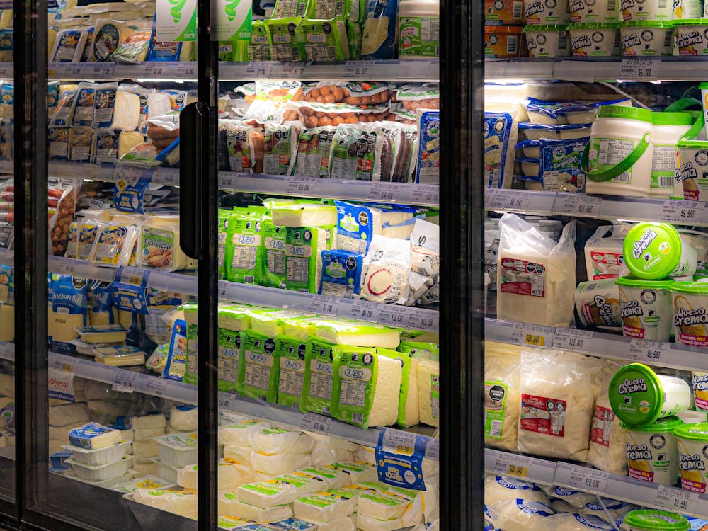Glass door cooler