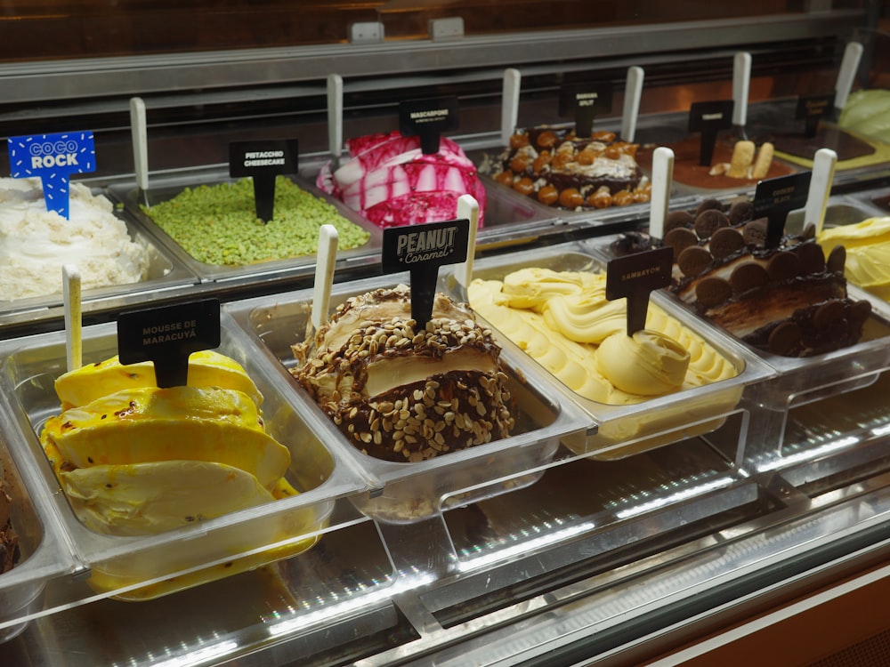 Ice cream case